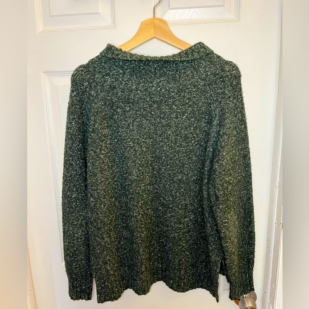 Green Gray Sweater